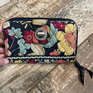Vera Bradley Multicolor Floral Wallet